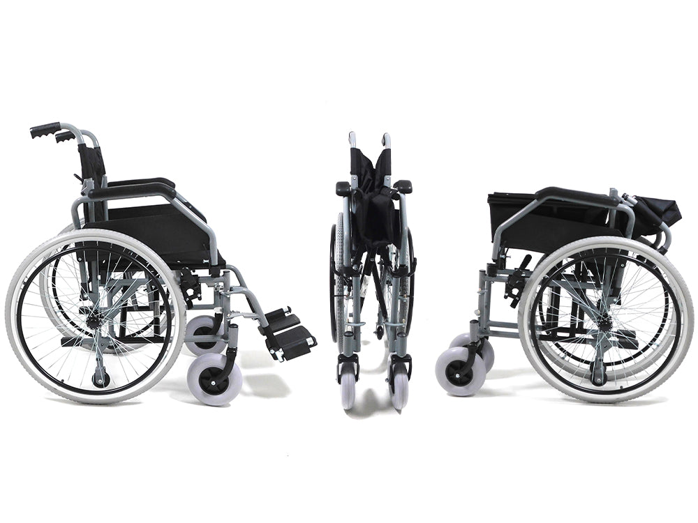 Sedia a Rotelle per Disabili Pieghevole