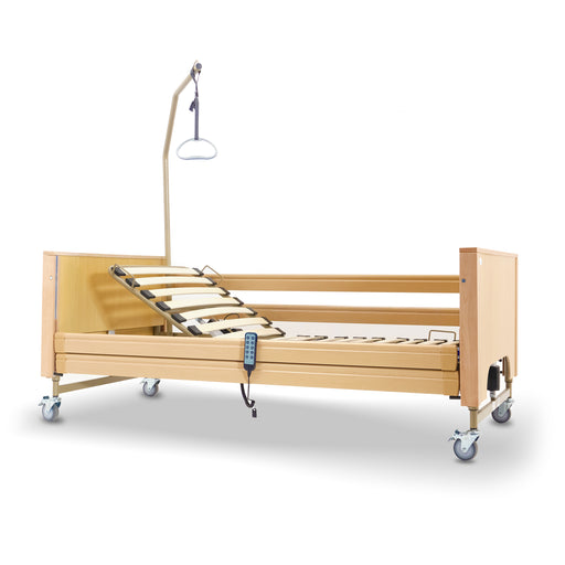 Letto Elettrico Ospedaliero da Degenza per Anziani e Disabili con Sponde ARMONIA Azione Salute