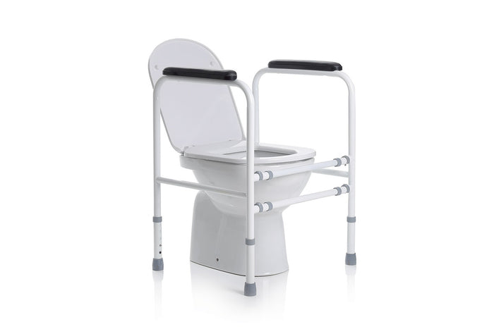 Supporto per Wc in Acciaio Verniciato Regolabile in Altezza e in Larghezza Moretti