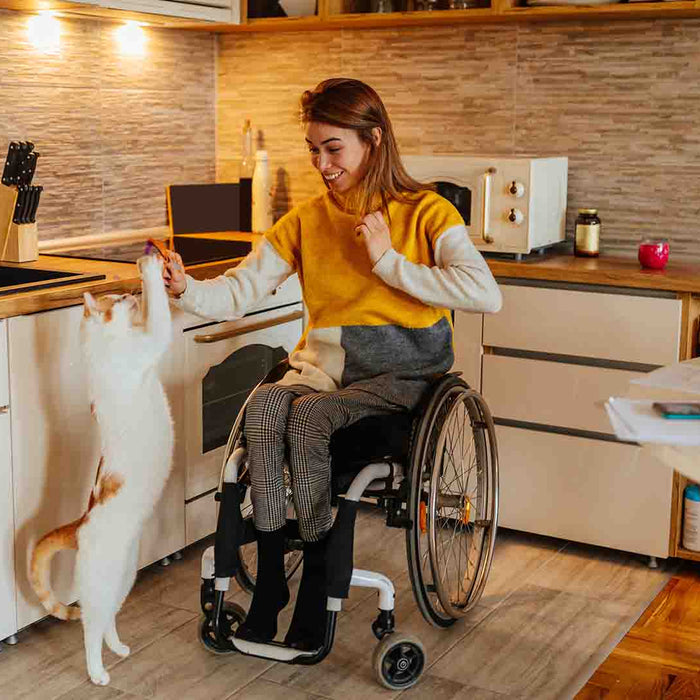 Sedie a rotelle leggere utilizzo in casa