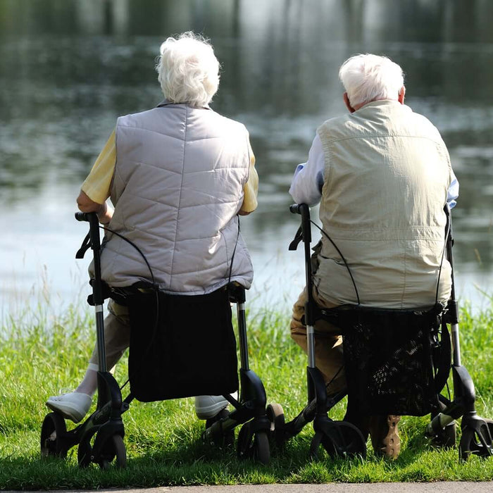 Deambulatori Rollator: Caratteristiche e Vantaggi