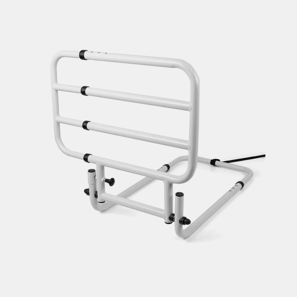 Sponde Letto Pieghevoli Per Anziani - Barriera Di Sicurezza 97x40 Cm, Per Disabili E Ospedalieri - Foto 4