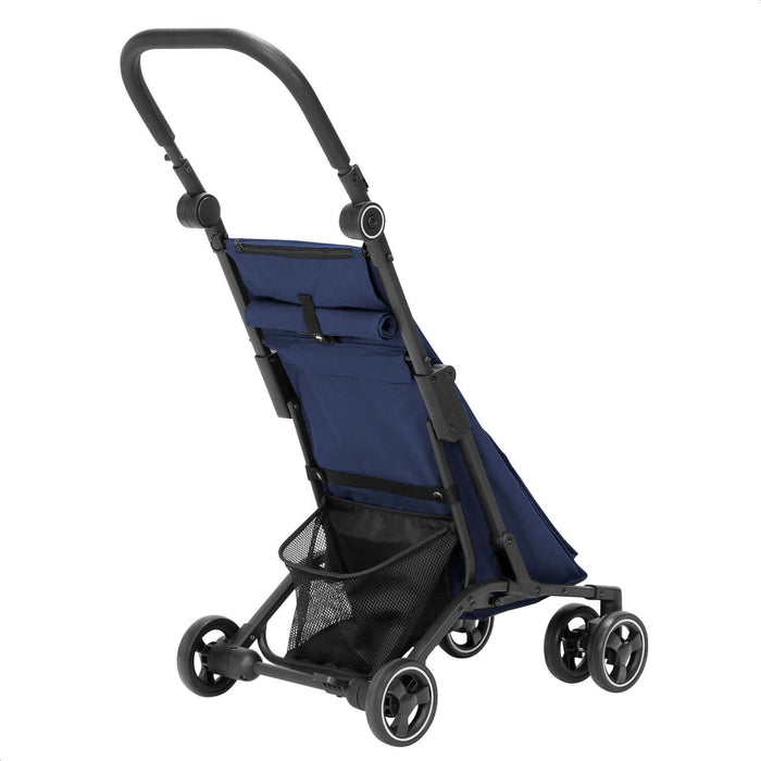 Carrello Portaspesa 40 l Richiudibile con Tracolla con Tasca Termica di 7 l - PENNY Blu Azione Salute