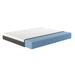 Materasso in Memory Foam Vegetale, H17 cm con Rivestimento in Fibra Naturale Sfoderabile - STELLA Azione Salute