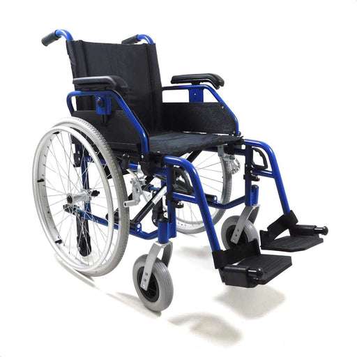 Carrozzina Leggera per Disabili Pieghevole ad Autospinta 52 cm Azione Salute