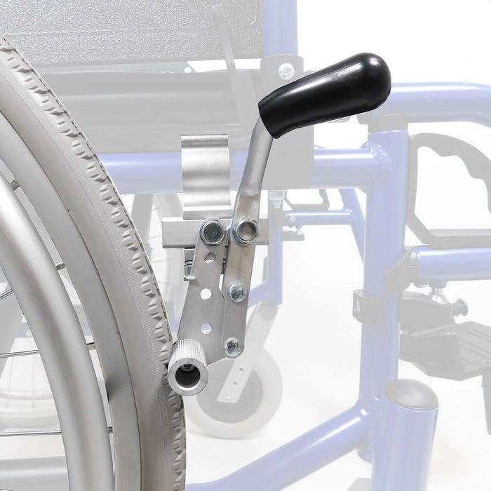 Carrozzina Pieghevole Leggera ad Autospinta con Braccioli Ribaltabili - LIGHT Azione Salute