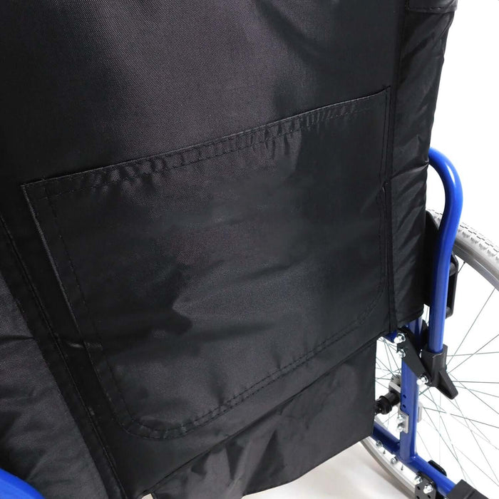 Carrozzina Pieghevole Leggera ad Autospinta con Braccioli Ribaltabili - LIGHT Azione Salute