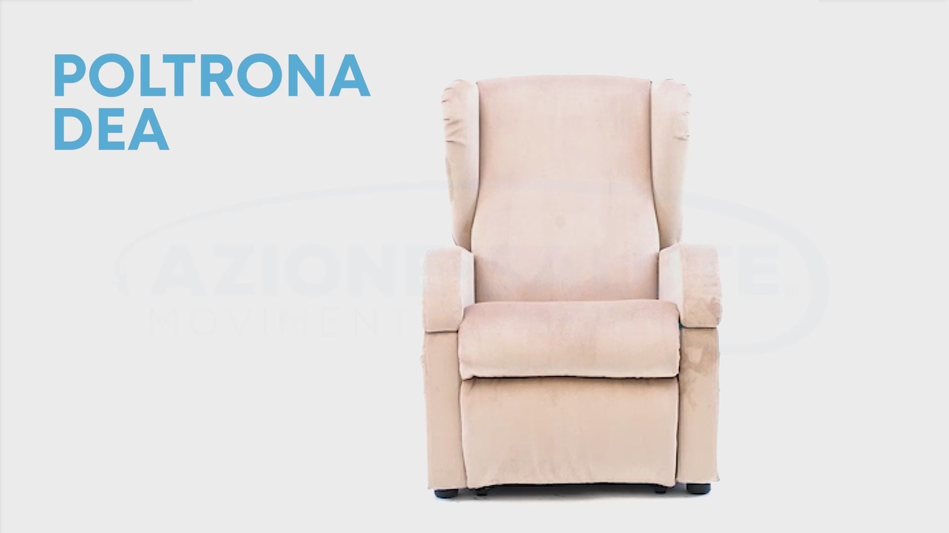 Poltrona Relax Alzapersona Elettrica Motorizzata 2 Motori DEA