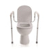 Supporto per WC in Alluminio Anodizzato Regolabile in Altezza e in Larghezza Moretti