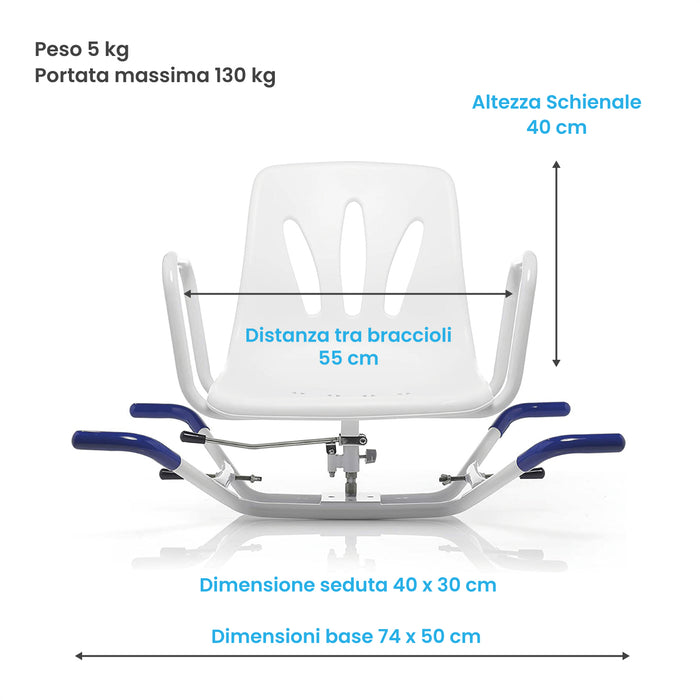 Sedia Girevole Per Seggiolino Per La Vasca Da Bagno Seggiolino Per