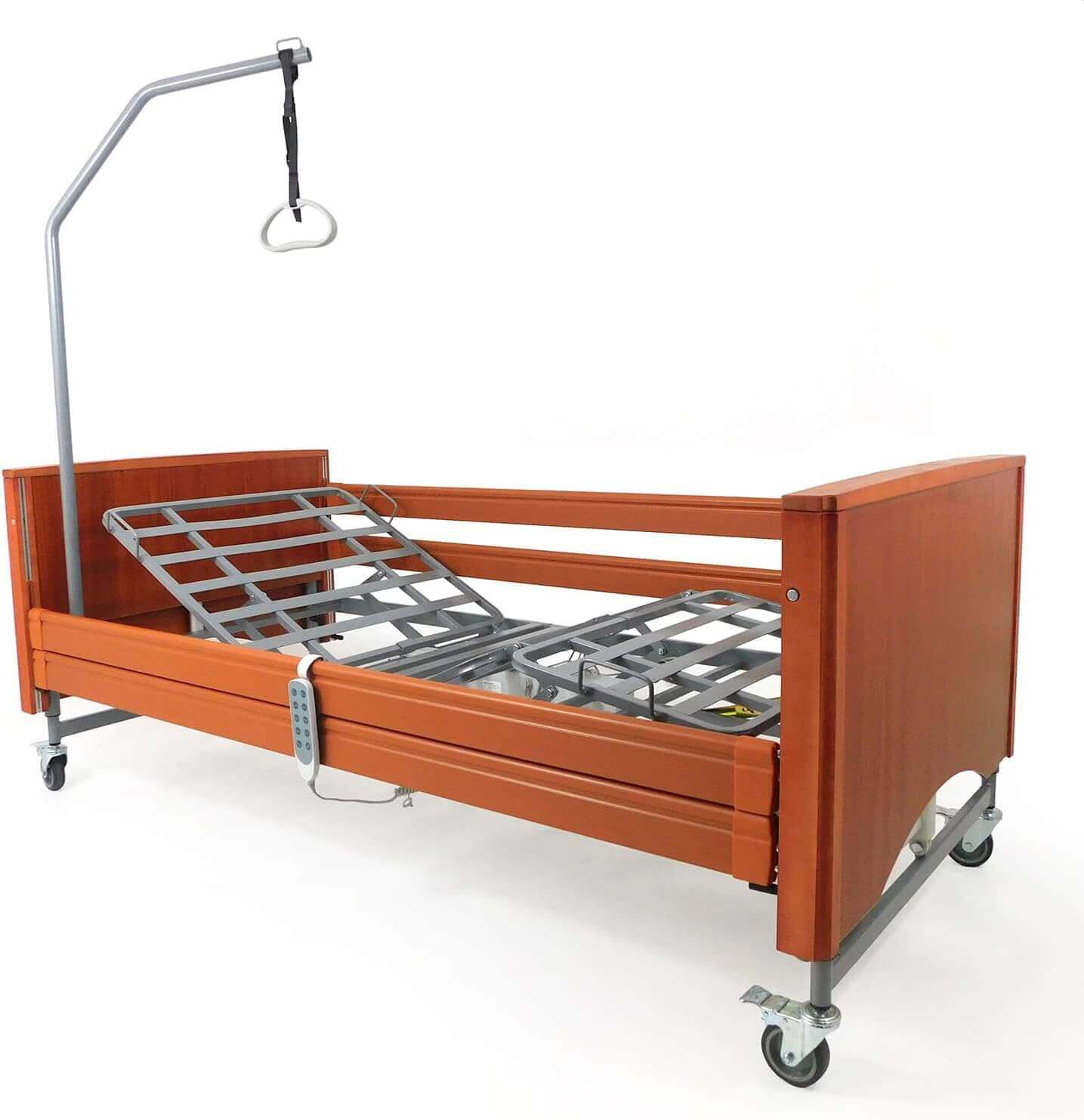 Sponda Letto Anziani NEWFUN – Regolabile In Altezza, Con Luce LED E Sacca, Per Prevenire Cadute, Montaggio Senza Fori