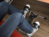 Pedaliera Riabilitazione Gambe e Braccia Pieghevole con Display Azione Salute