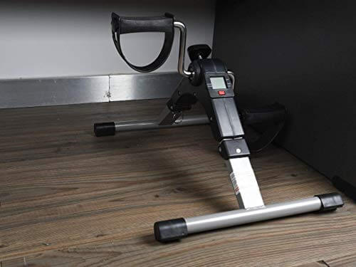 Pedaliera Riabilitazione Gambe e Braccia Pieghevole con Display Azione Salute