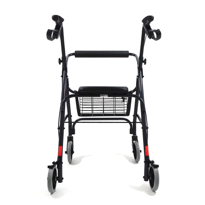 Deambulatore Leggero Pieghevole In Alluminio Con Seduta 4 Ruote ROLL LIGHT PRO Azione Salute