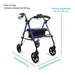 Deambulatore Per Anziani Rollator Leggero 4 Ruote Pieghevole Con Borsa ROLLY BAG Azione Salute