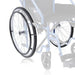 Ruote Posteriori Grandi per Carrozzine Disabili Compatibile con Start CP100B Moretti